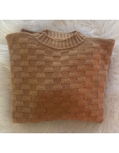 Conjunto modal saia curta 078 - Bege novo