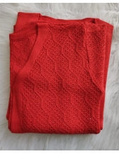 Twinset losango colmeia 0436 - Coral