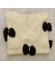 Blusa canoa lacinho de pelo 0121 - Off