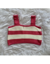 Cropped listrado modal 0960p - Pink