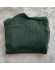Casaco liso capuz 058 - Verde petróleo