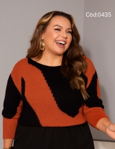 Blusa fangue 2 cores 0435 - Telha